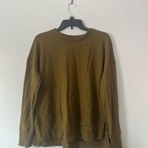 Time and Tru Olive Green Sweatshirt